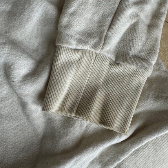 GUCCI Cream Pullover Drawtsring Hoodie - Picture 6 of 9